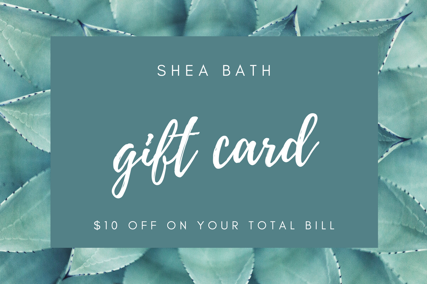 Gift Card - Shea Bath