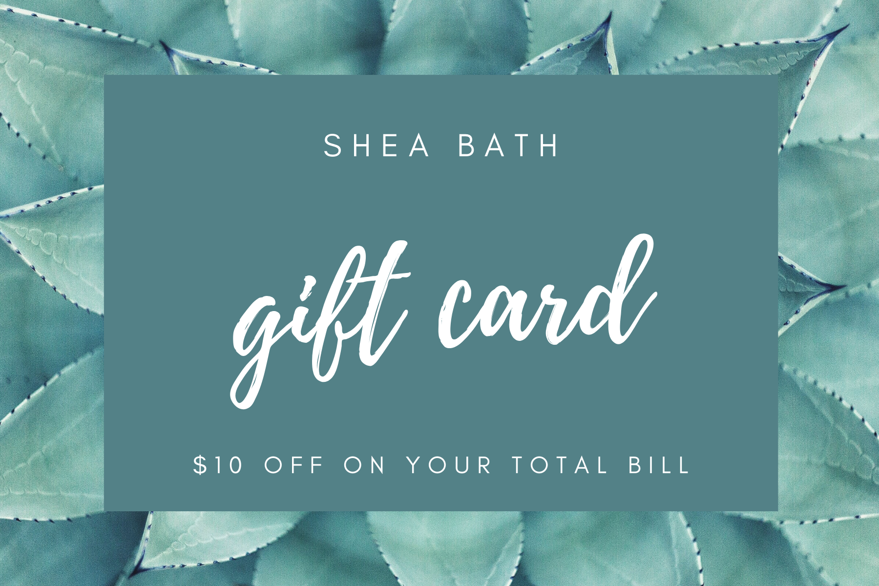 Gift Card - Shea Bath